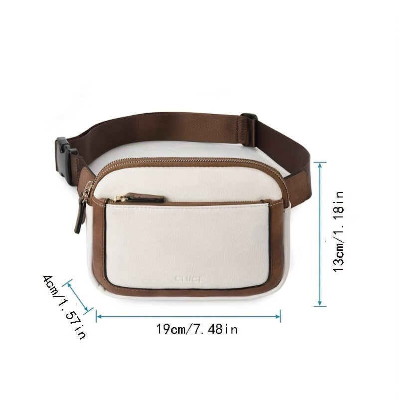 Tena | Sac banane bandoulière minimaliste avec finition luxueuse