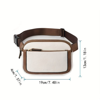 Tena | Sac banane bandoulière minimaliste avec finition luxueuse