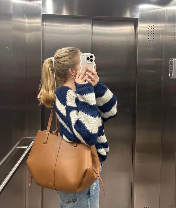 Talea | Sac bandoulière minimaliste en cuir