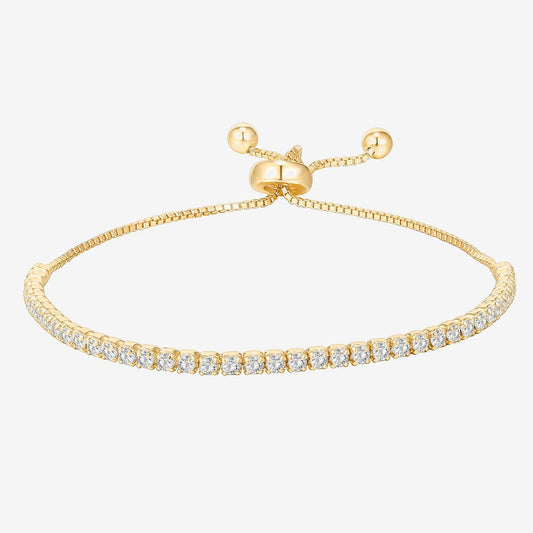 Bracelet de luxe pour femme orné de cristaux et doté d'un fermoir ajustable