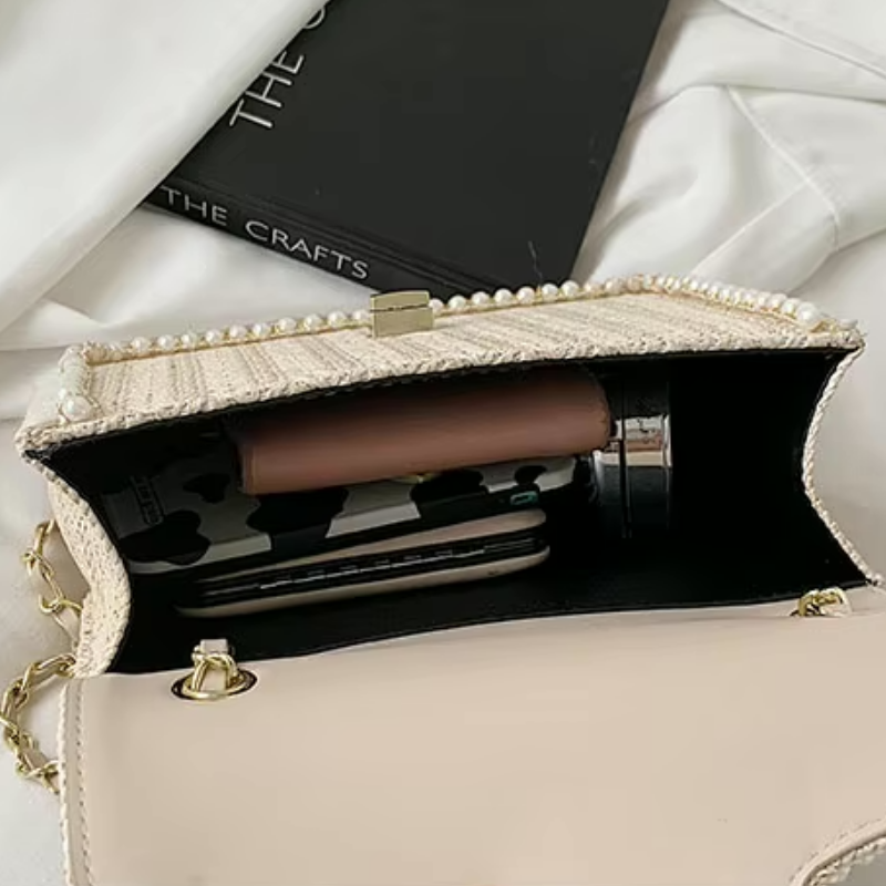 Miya | Sac à main bohème pour femme avec détails en perles