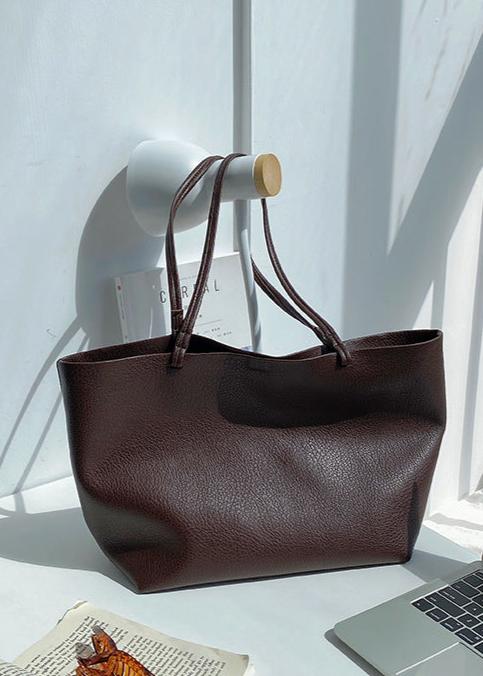 Sac cabas élégant et spacieux en cuir pour femme 