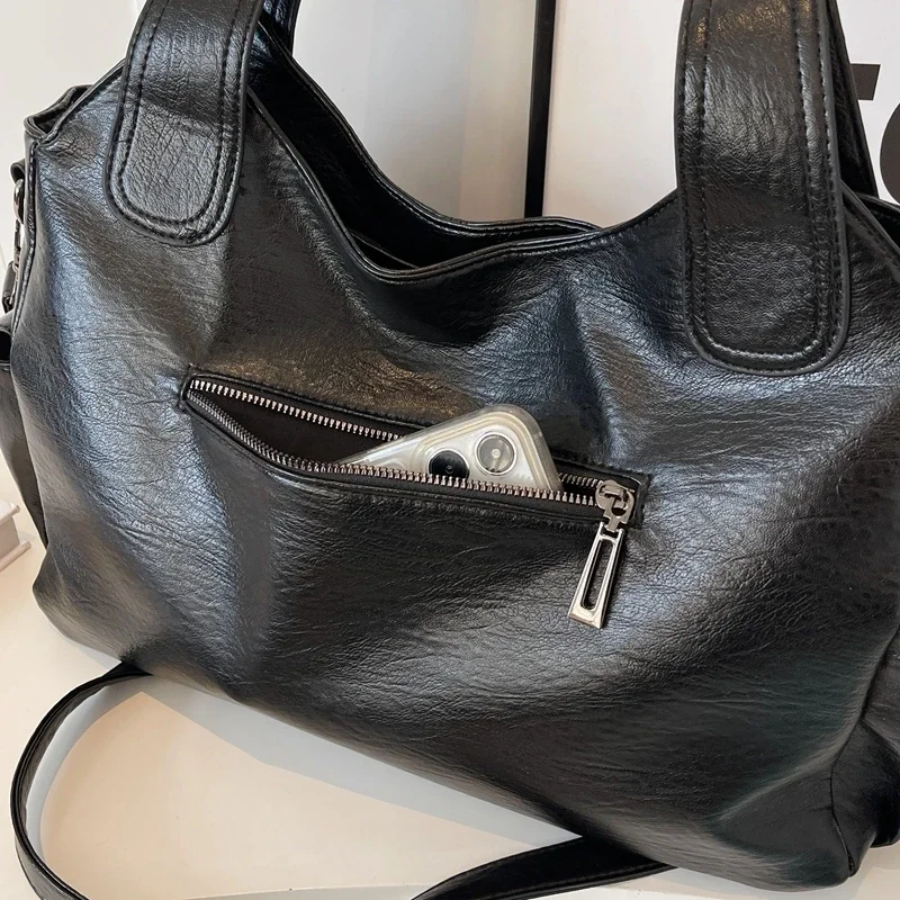 Lila | Sac à main fonctionnel pour femme avec fermeture éclair et bandoulière