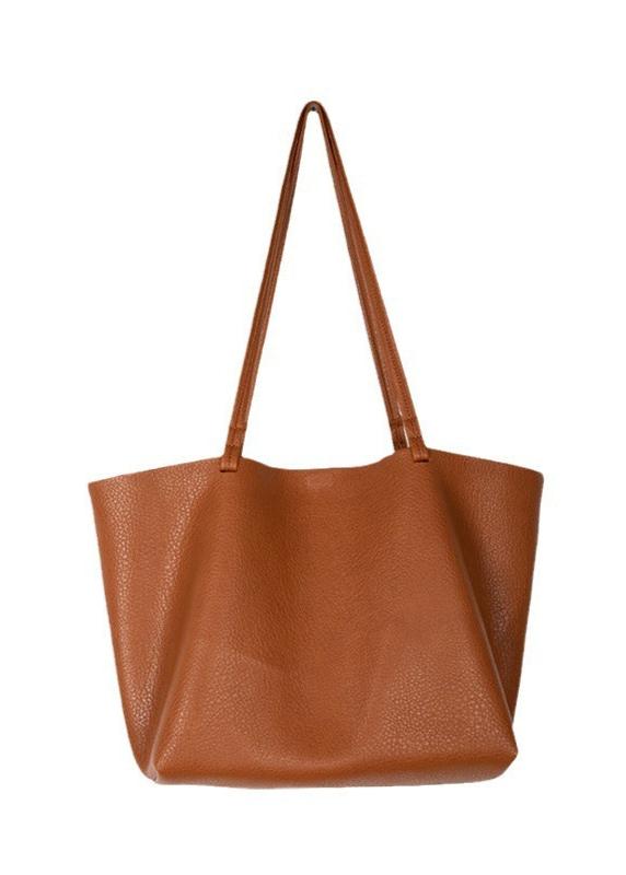 Sac cabas élégant et spacieux en cuir pour femme 
