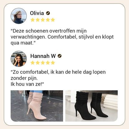 💖 Nieuwe Collectie 2025 💖 Elegante Hoge Hak Puntige Laarzen