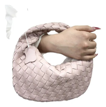 Sac à bandoulière de luxe pour femme avec détails tressés