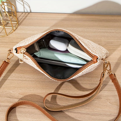 Pluie | Petit sac bandoulière tressé