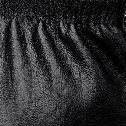 Leila | Sac à main élégant à plis souples et bandoulière ajustable