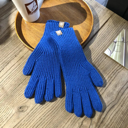 Gants chauds tricotés pour femmes, confortables et bien ajustés