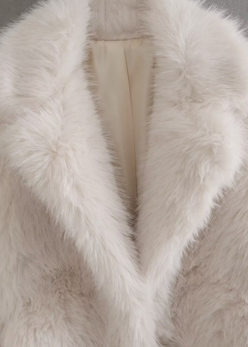 Luxe Warme Stijlvolle Dames Faux Fur Winterjas