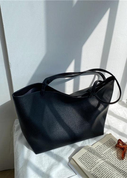 Sac cabas élégant et spacieux en cuir pour femme 