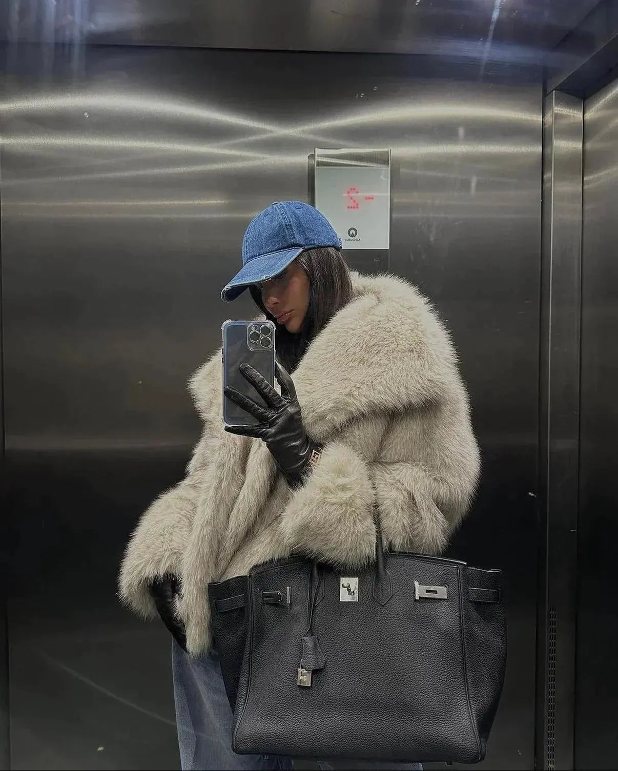 Luxe zachte teddy dames jas met elegant faux fur design