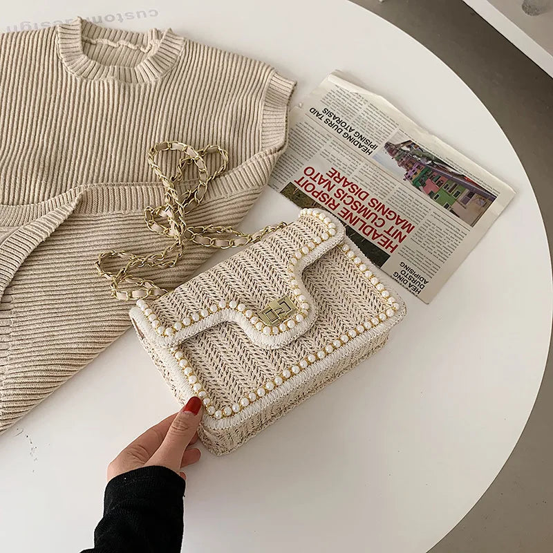 Miya | Sac à main bohème pour femme avec détails en perles