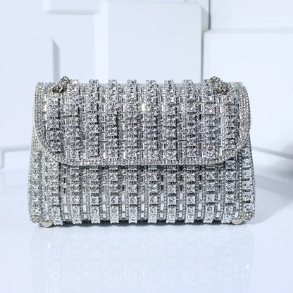 Tadea | Sac bandoulière tendance orné de strass mosaïque 