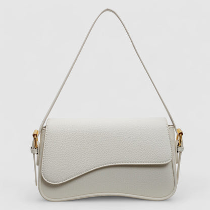 Sac à bandoulière de luxe pour femme en cuir végan de qualité supérieure avec fermeture à rabat 