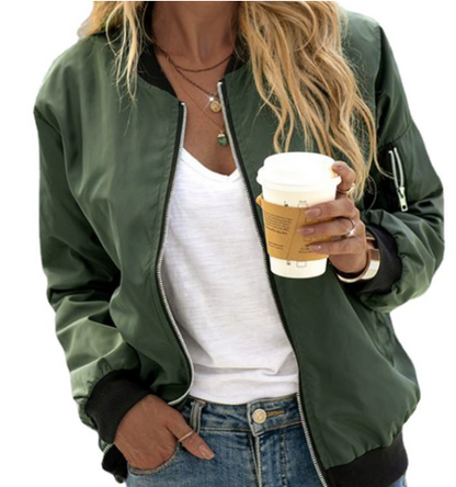 Trendy Comfortabele Bomberjack Dames