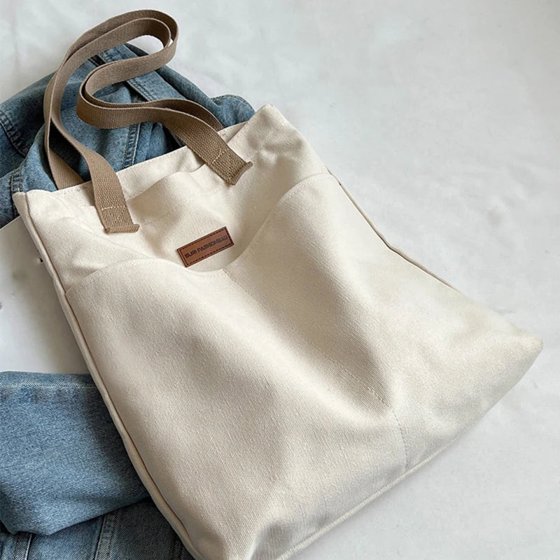 Leola | Sac bandoulière minimaliste en toile à double compartiment