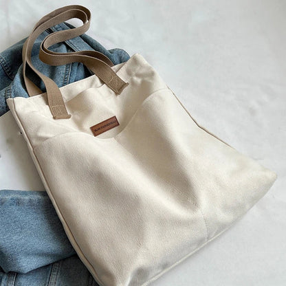Leola | Sac bandoulière minimaliste en toile à double compartiment