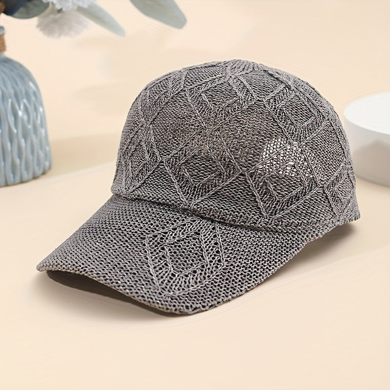 Dalia | Luxe Gehaakte Baseball Cap