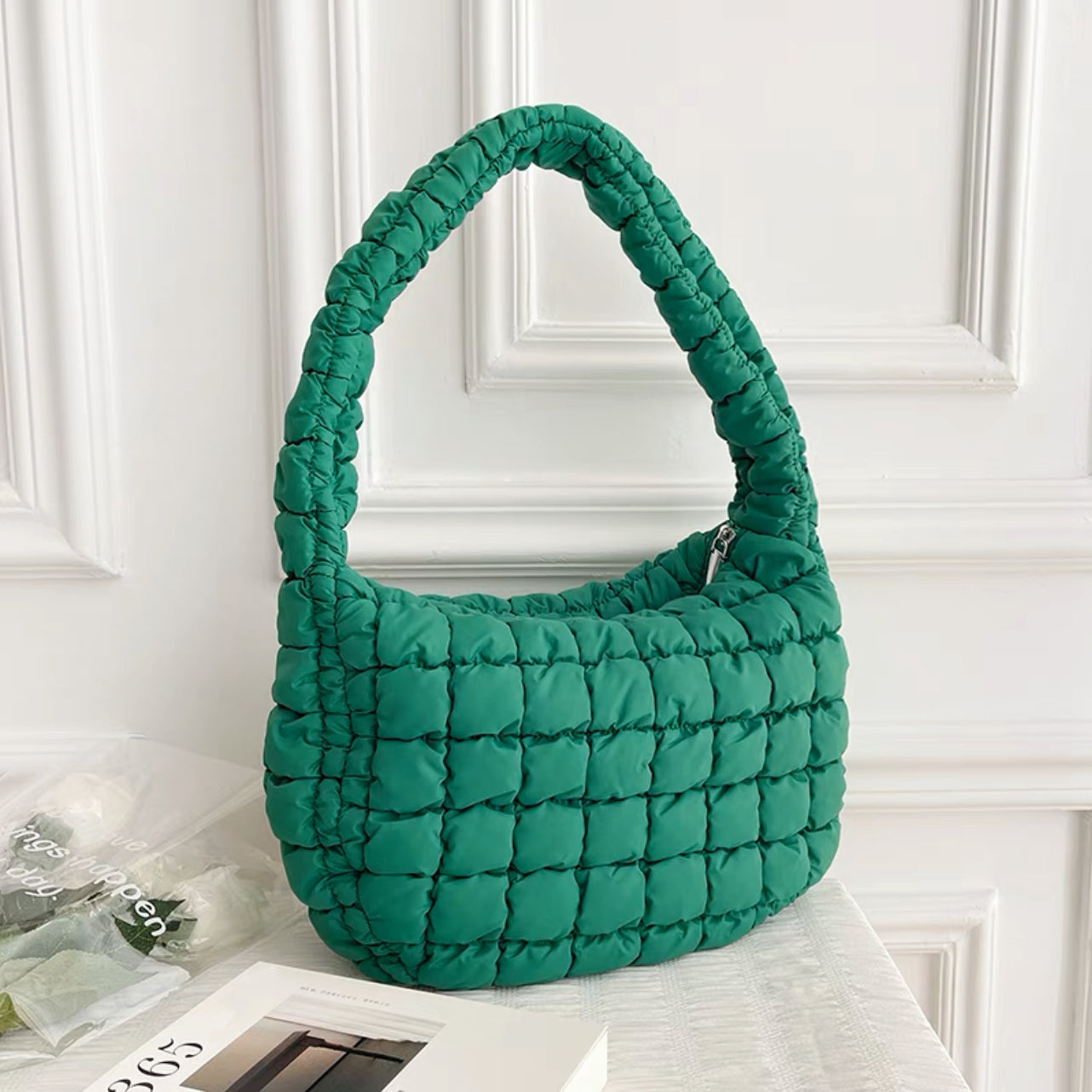 Jency | Sac bandoulière tissé de luxe
