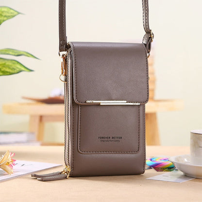 Leda | Minimalistische Crossbody Telefoontas
