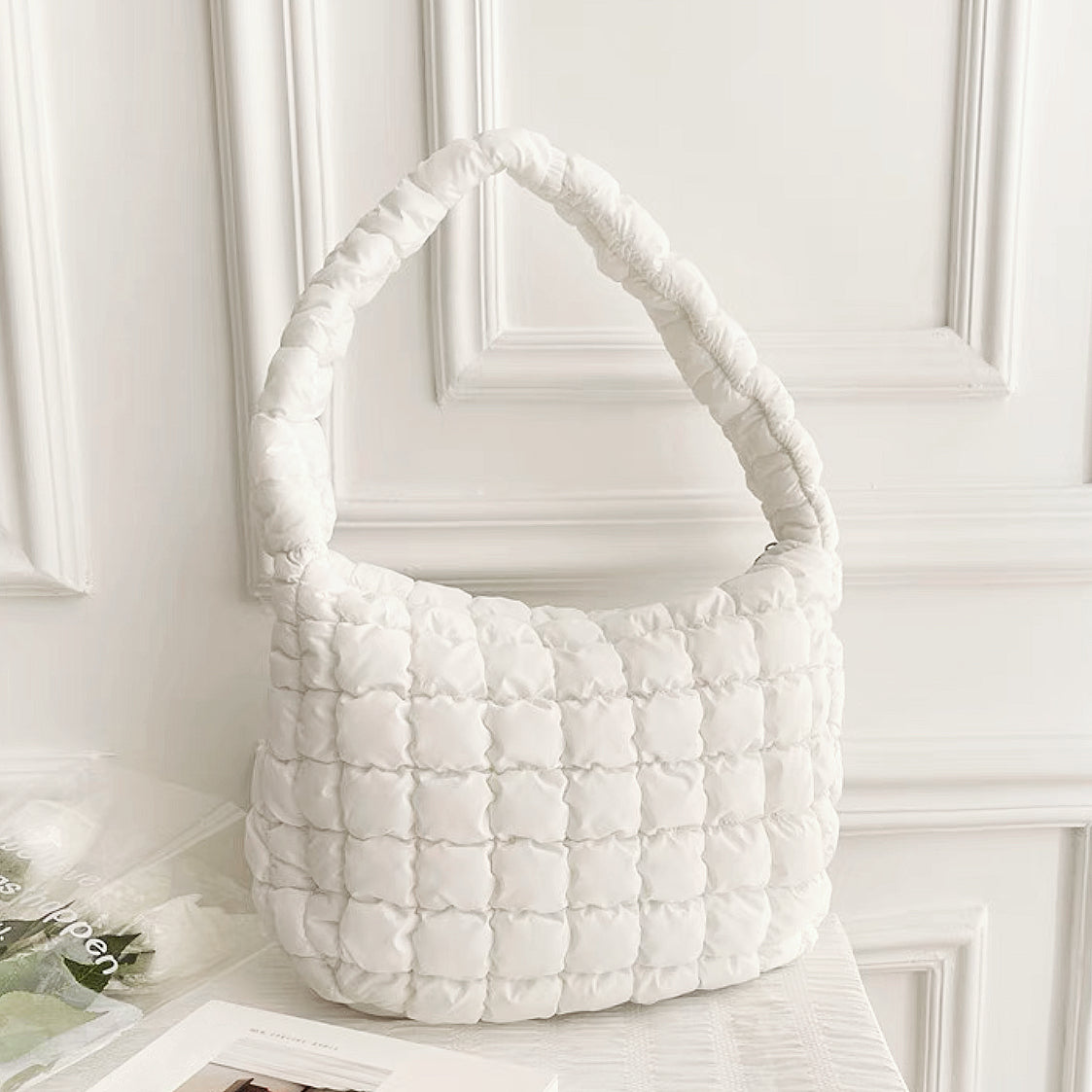 Jency | Sac bandoulière tissé de luxe