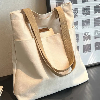 Leola | Sac bandoulière minimaliste en toile à double compartiment