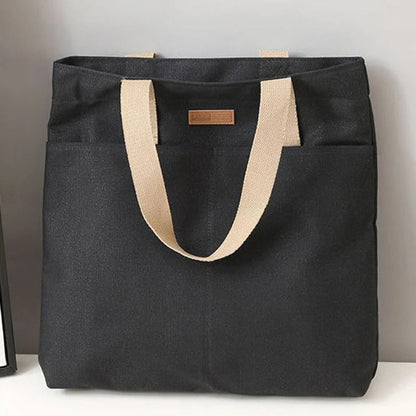 Leola | Sac bandoulière minimaliste en toile à double compartiment