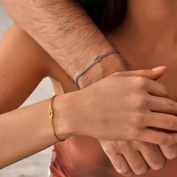 Taisha | Bracelet minimaliste avec détail de nœud
