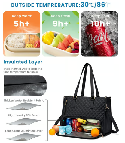3-in-1 Lunchtas voor Vrouwen
