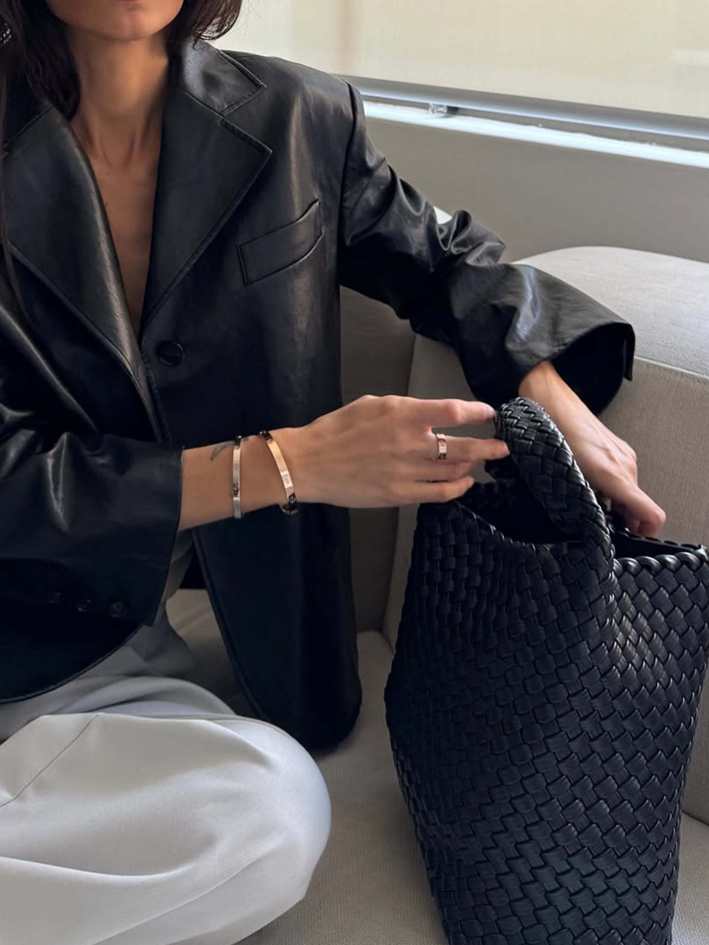 Sac cabas élégant et luxueux pour femme