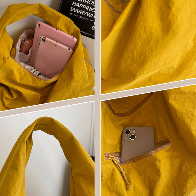 Sac à main décontracté et tendance en toile pour femme