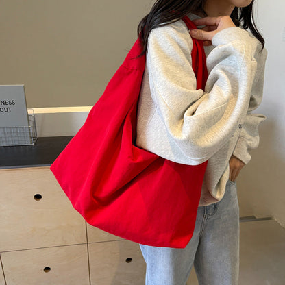 Sac à main décontracté et tendance en toile pour femme