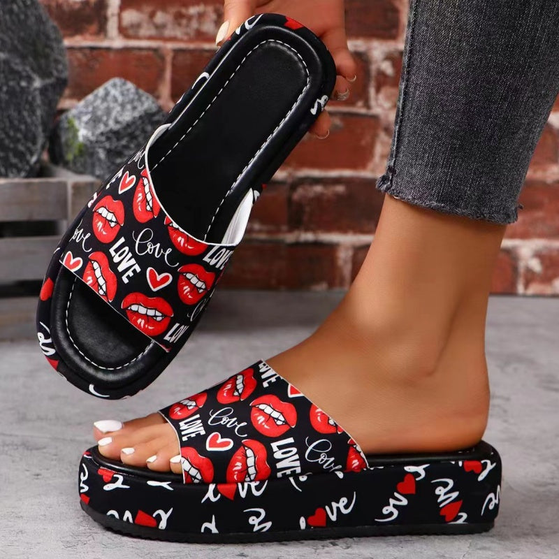 Antislip, Zweetabsorberende Platform Slippers