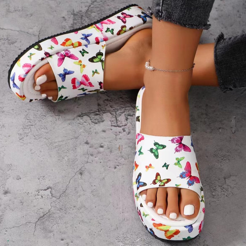 Antislip, Zweetabsorberende Platform Slippers