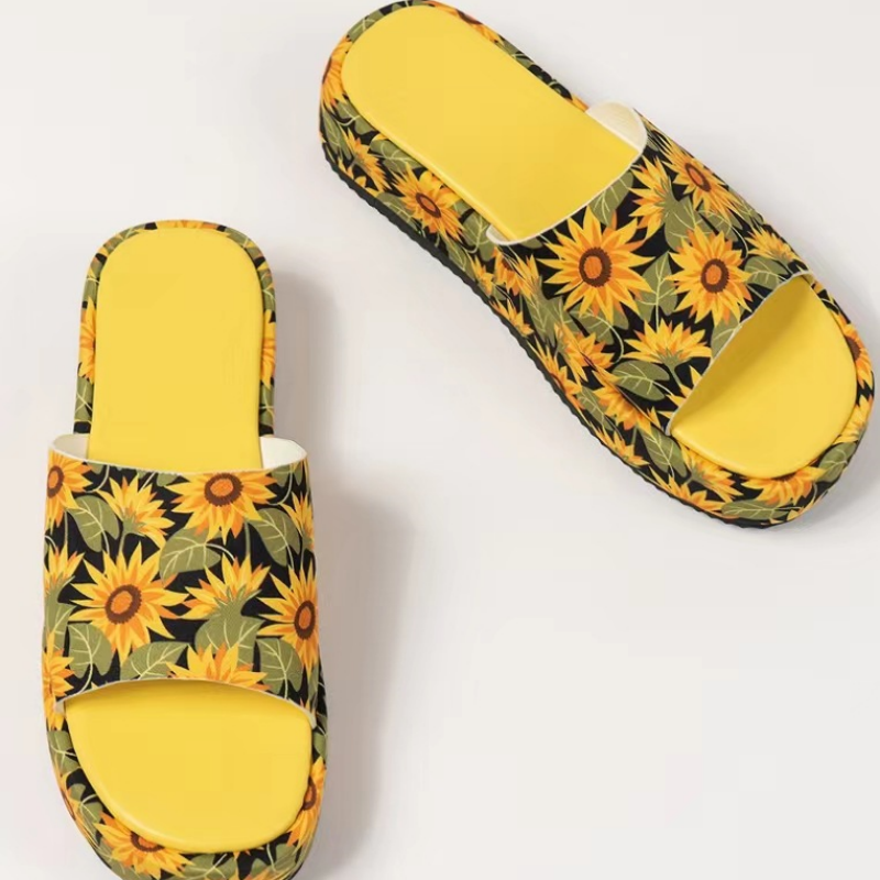Antislip, Zweetabsorberende Platform Slippers