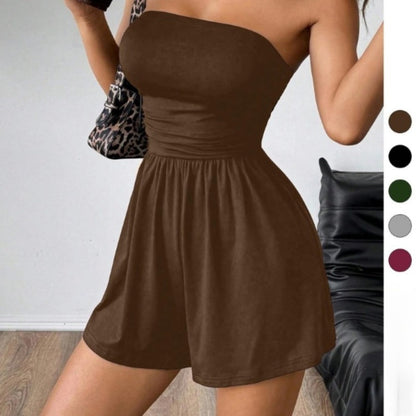 💖Comfortabele en stijlvolle strapless jumpsuit💃