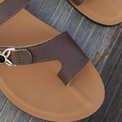 Casual antislip platte sandalen voor dames