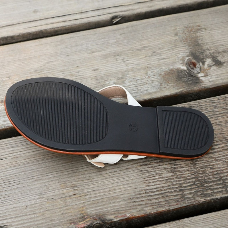 Casual antislip platte sandalen voor dames