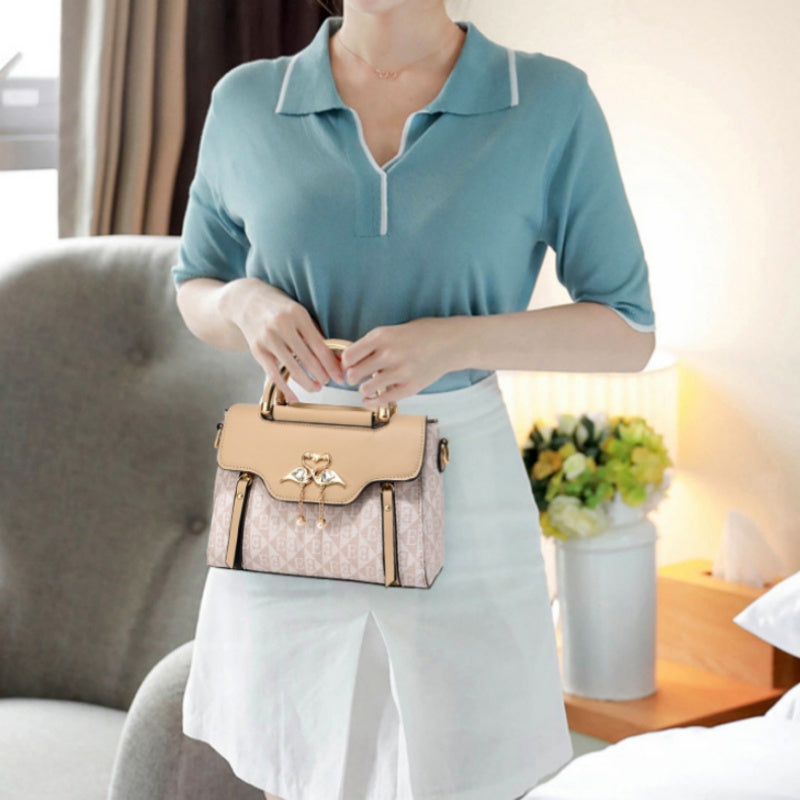 Sac bandoulière élégant en cuir PU pour femme