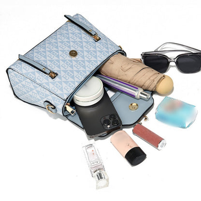 Sac bandoulière élégant en cuir PU pour femme