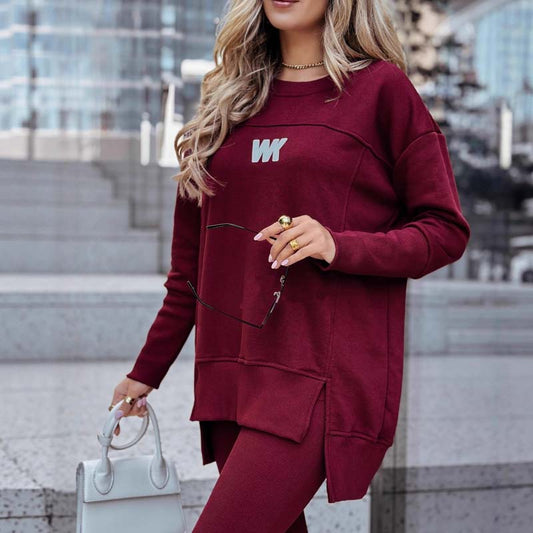 🤩 🤩 🤩 VANDAAG VOORDAT VOORDAT UITVERKOCHT! 👇🎁Casual set voor dames: sweatshirt en legging