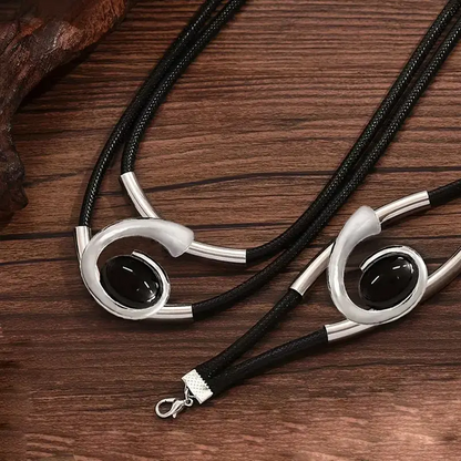 Ensemble bohème vintage : collier et bracelet 