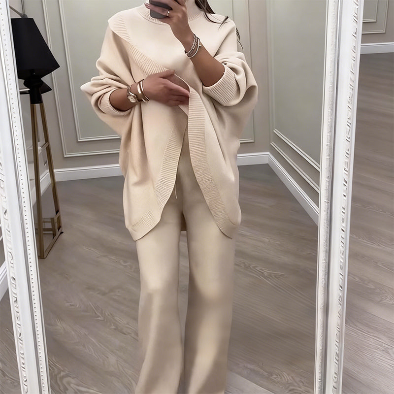 🔥50% KORTING🔥Tweedelige Oversized Set van Trui en Broek voor Dames